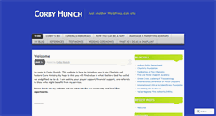 Desktop Screenshot of corbyhunich.com